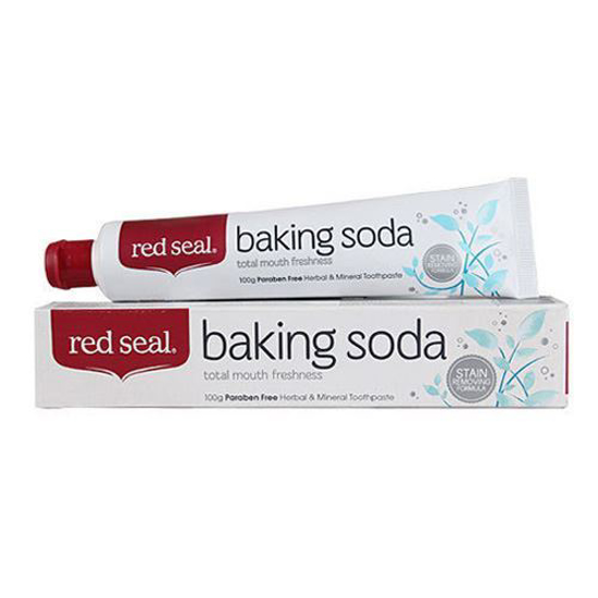 Red Seal Baking Soda - Herbal & Mineral Toothpaste 100g