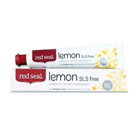 Red Seal Lemon - Herbal & Mineral Toothpaste 100g