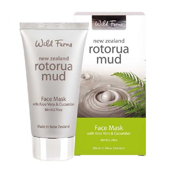 Parrs  Rotorua Mud Face Mask with Aloe Vera & Cucumber 80ml