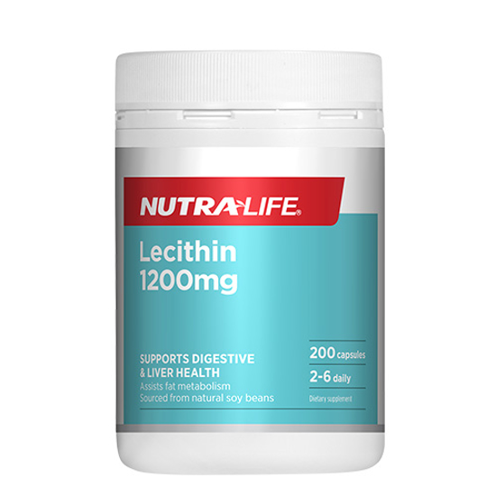 Nutralife Lecithin 1200mg Caps 200s