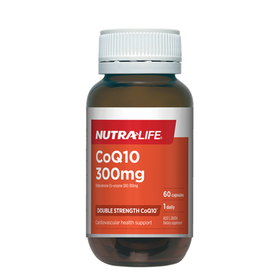 Nutralife Co Q10 300mg Double Strength CoQ10 60 caps