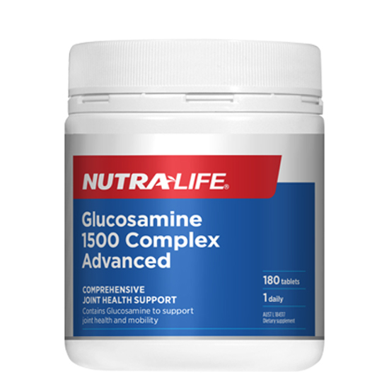 Nutralife Glucosamine 1500 Complex ADVANCED Tabs 180s	