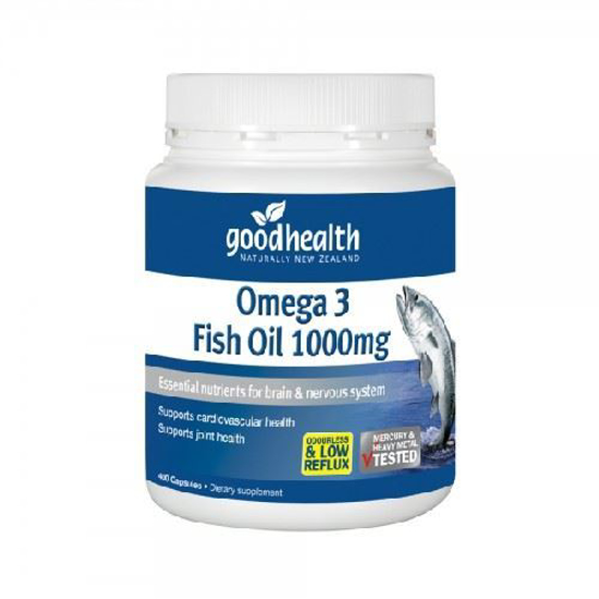 Goodhealth Omega 3 fish oil 1000mg 400 caps