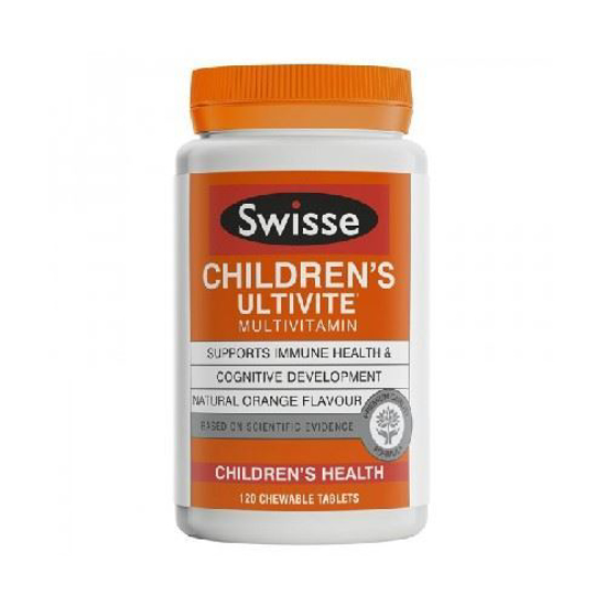 Swisse Children's Ultivite Multi-Vitamin 120 Chewable Tables