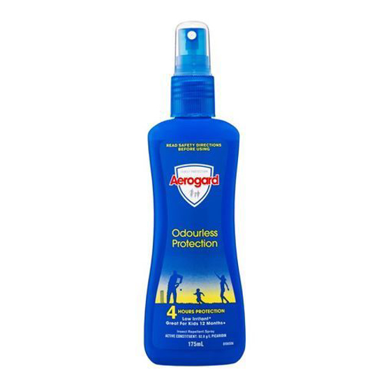 Picture of Aerogard Odourless Protection Insect Repellent Spray 175ml 