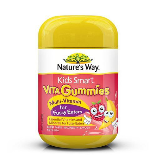 Nature's Way Kids Smart Vita Gummies Multi-Vitamin for Fussy Eaters 60 Pastilles