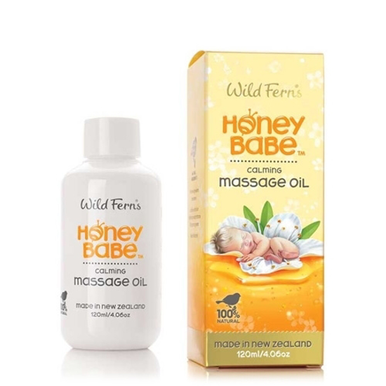 Wild Ferns Honey Babe Massage Oil 120ml