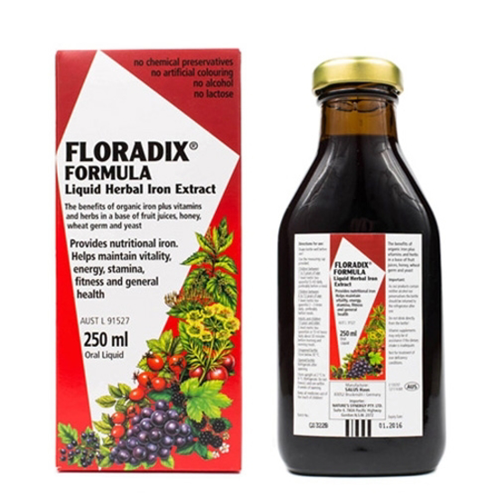 Red Seal Floradix Formula Dietary Supplement 250ml	