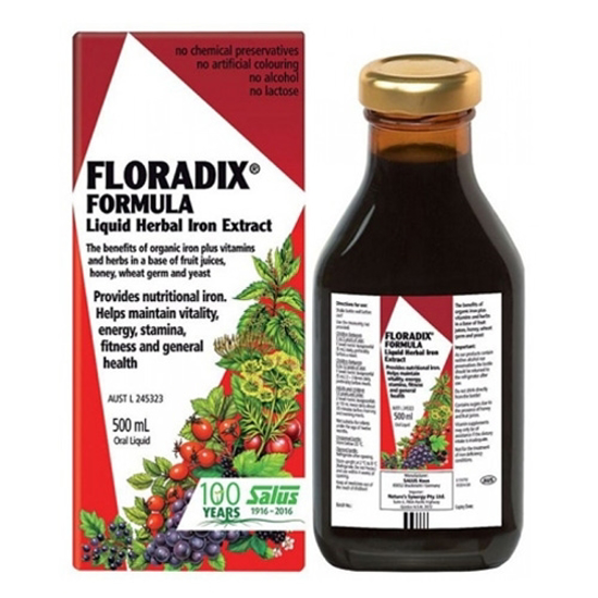 Red Seal Floradix Formula Dietary Supplement 500ml