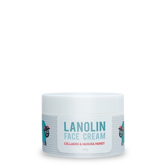 DQ & Co Lanolin Collagen & Manuka Honey Face Cream 100g