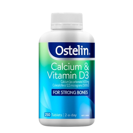 Ostelin Vitamin D & Calcium 250 Tables