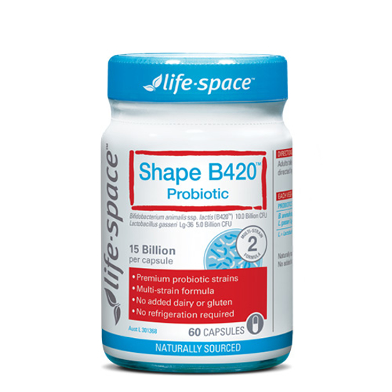 Life-space Shape B420 Probiotic 60 caps