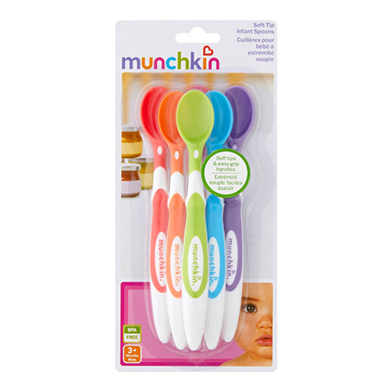 Munchkin Soft Tip Spoons 3 month+