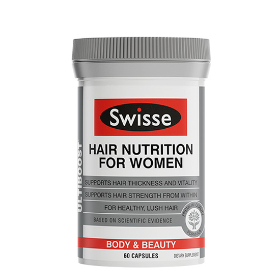 Swisse Ultiboost Hair Nutrition for Women 60 caps