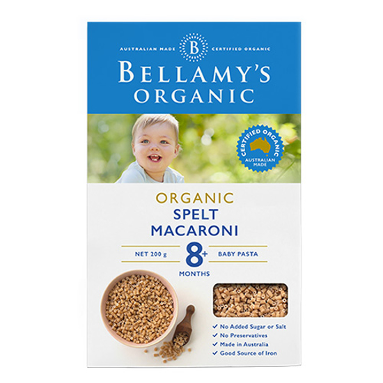 Bellamy's Organic Spelt Macaroni from 8 months 200g