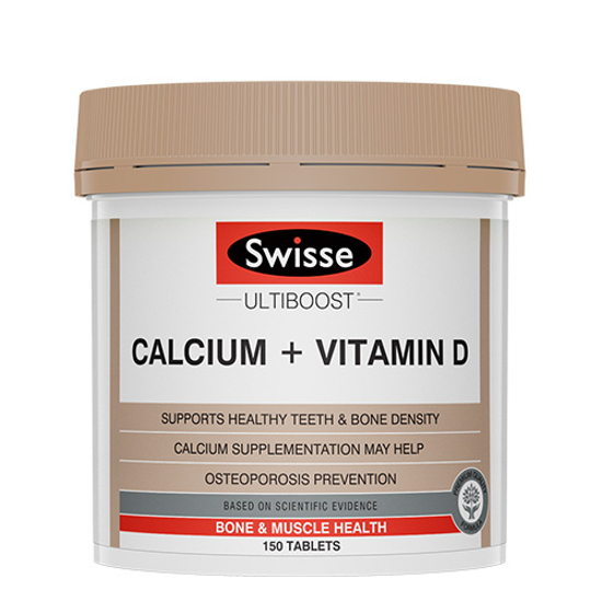 Swisse Calcium+Vitamin D 150 tables