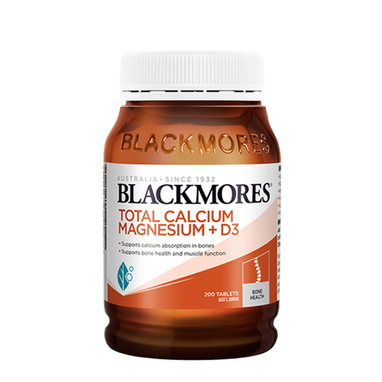 Blackmores Total Calcium Magnesium + D3 200 tabs