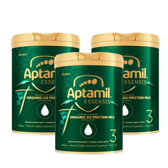 Aptamil Essensis Organic A2 protein milk from 1year 900g
