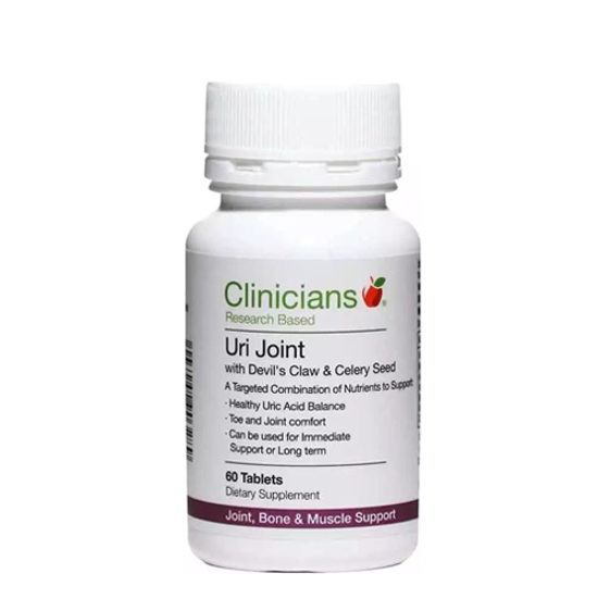 Clinicians Uri Joint with devil's claw&celery Seed 60 Tablets 