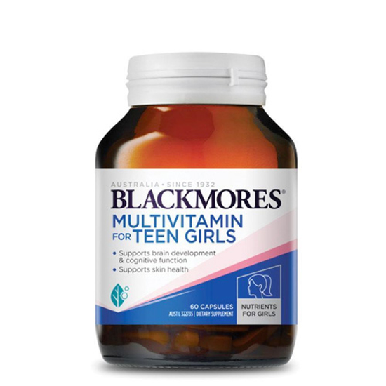 Blackmores Teen Multi + Brain Nutrients for Teen Girls 60 caps