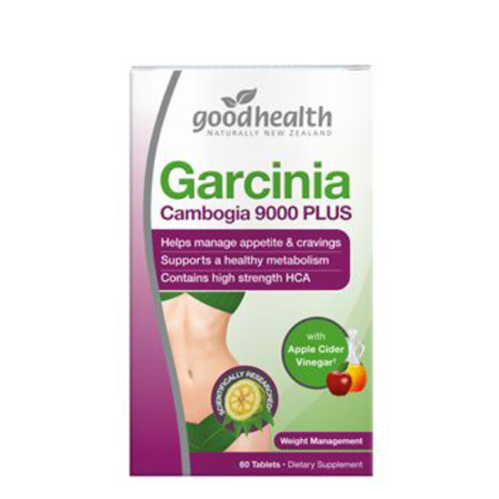 Goodhealth Garcinia Cambogia 9000 plus within apple cider vinegar 60 tablets