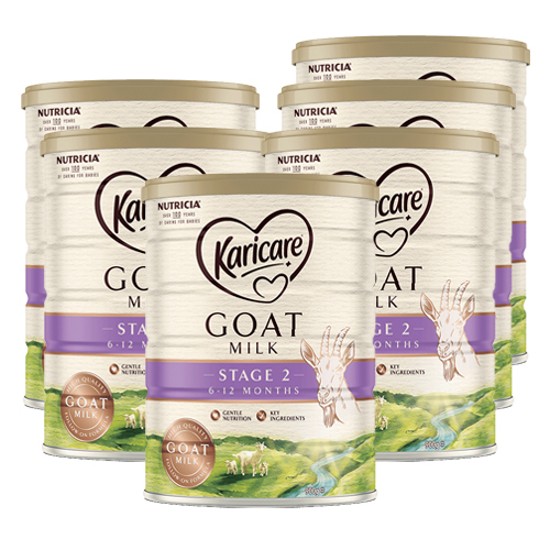 [FTD]Karicare Goat milk Stage 2 (6-12 months) 900g x 6