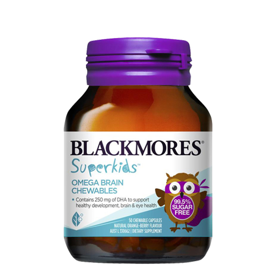 Blackmores Superkids Omega Brain Chewables 60 tabs