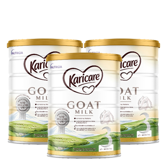[Flyway] Karicare Goat milk Stage 3 (12+ months) 900g x 3	