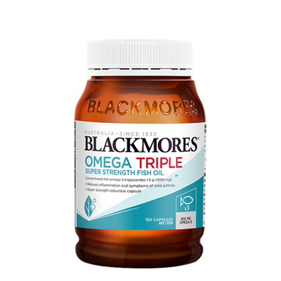 Blackmores Omega Triple Concentrated Fish Oil 150 caps