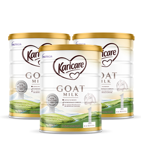 [FTD] Karicare Goat milk Stage 1 (0-6 months) 900g x 3