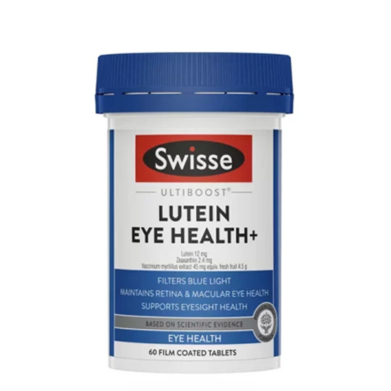 Swisse lutein eye health+ 60 film coated tablets