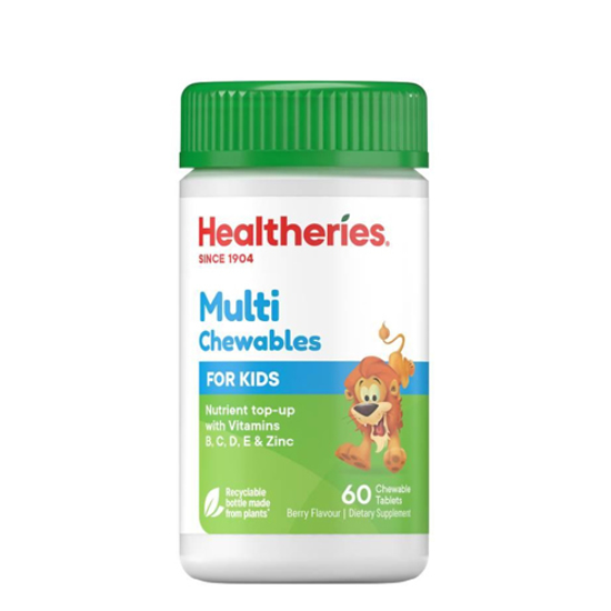 Healtheries Multi chewables for kids 60 chewable tablets