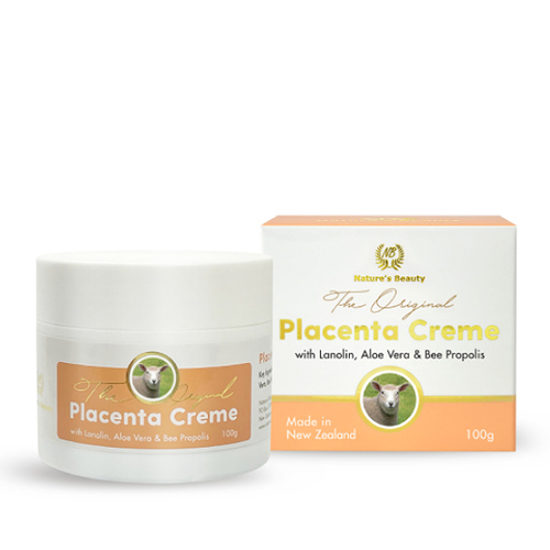 Nature's Beauty Placenta Creme with Lanolin& Bee Propolis 100g