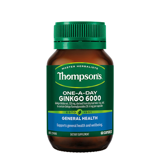 Thompson's ONE-A-DAY GINKGO 6000 60C