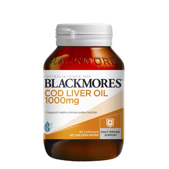 blackmores Cod Liver oil 1000mg 80caps