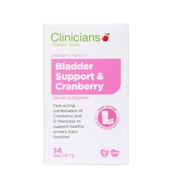 Clinicians Bladder Support & Cranberry 14 sachets