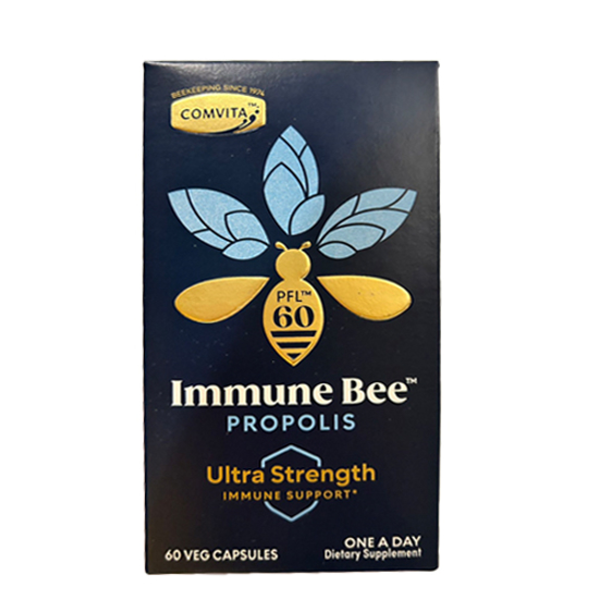 Comvita PFL60 Propolis Immune Bee Ultra Strength 60 Veg Capsules