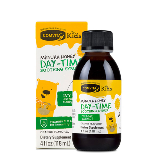 Comvita Kids Day-time Soothing Syrup 118ml Lemon Flavour