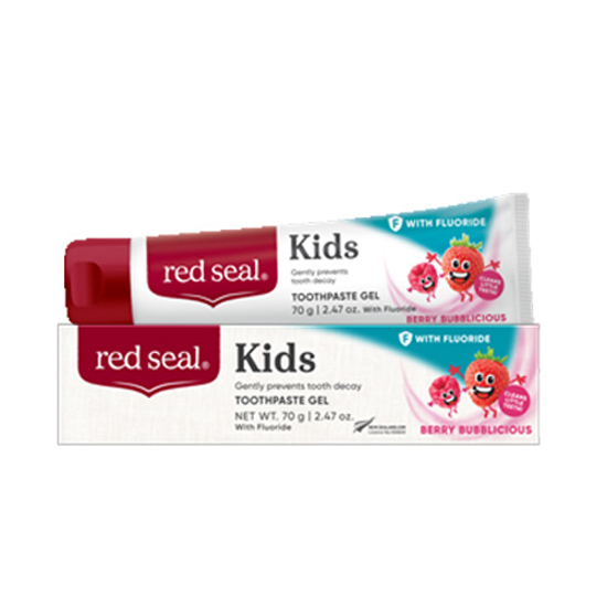Red seal Kids - All Natural Childrens Toothpaste 70g berry bubblicious