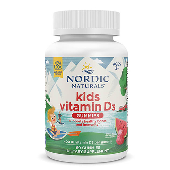 Nordic Naturals Vitamin D3 Gummies for Kids 60 gummies