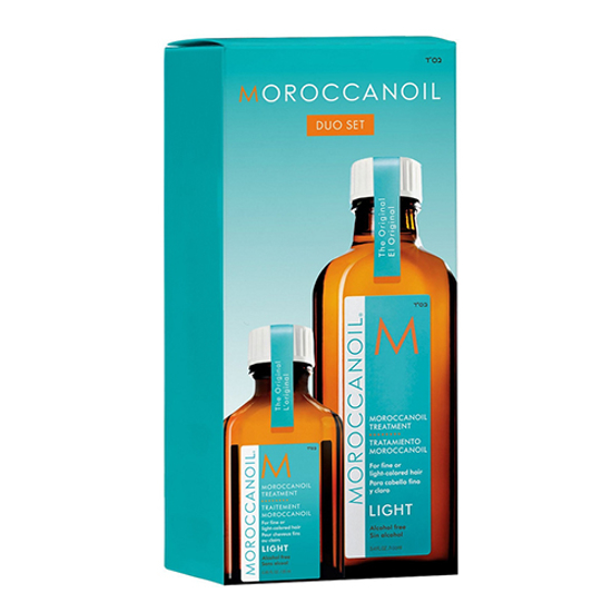 Moroccanoil Hair Treatment Oil Duo Set Light 100ml + 25ml