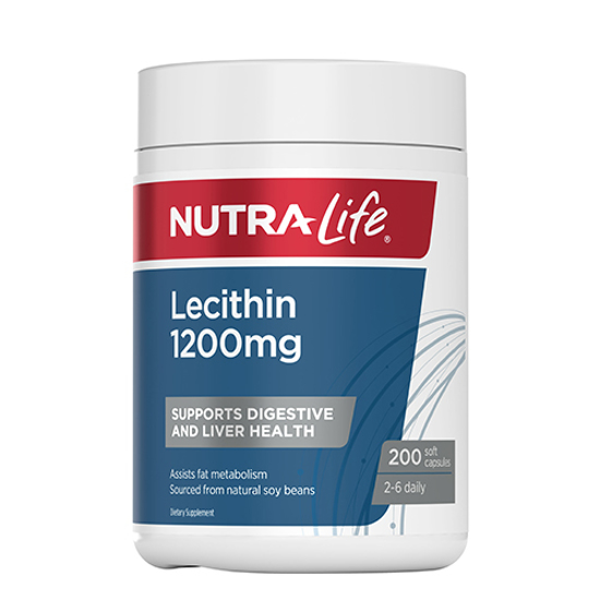 Nutralife Lecithin 1200mg Caps 200s