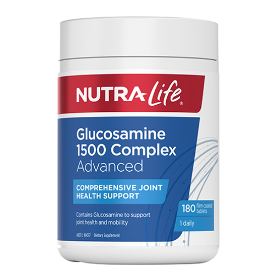 Nutralife Glucosamine 1500 Complex ADVANCED Tabs 180s