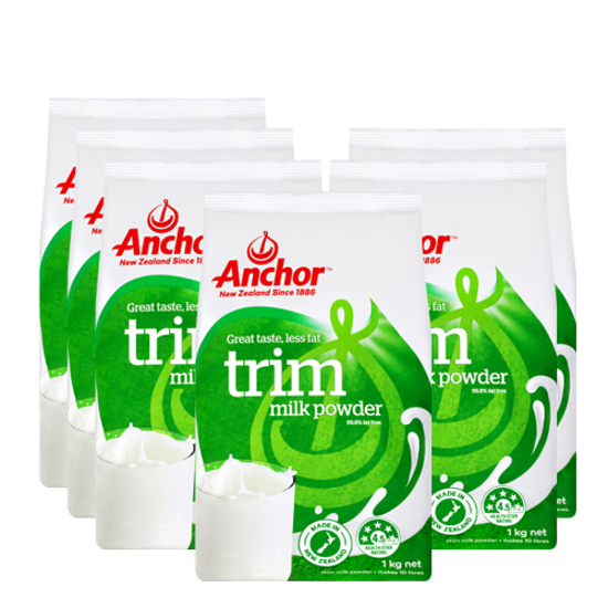 Anchor Trim Milk Powder 1kg x 6