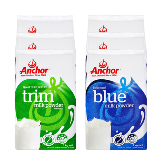 Anchor Trim 1kg x 3, Blue 1kg x 3