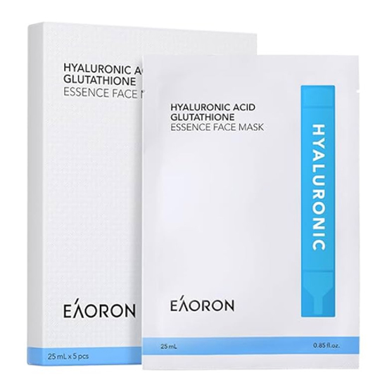 Eaoron Hyaluronic Acid Glutathione Face Mask 5 piece