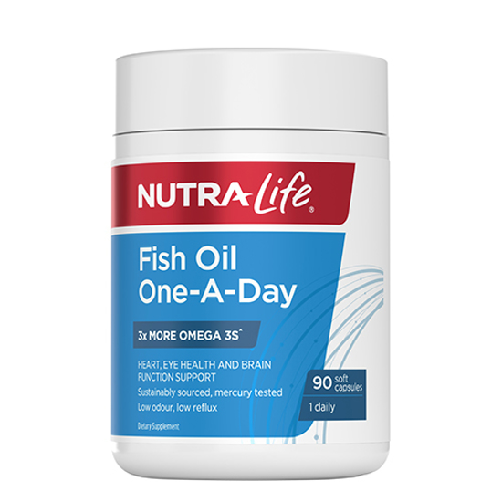 Nutralife Fish Oil One-A-Day 90caps