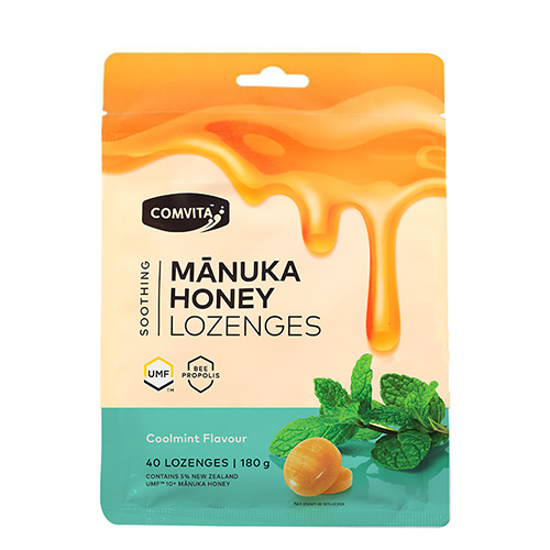 Comvita Manuka Honey Lozenges Coolmint 180g 40s