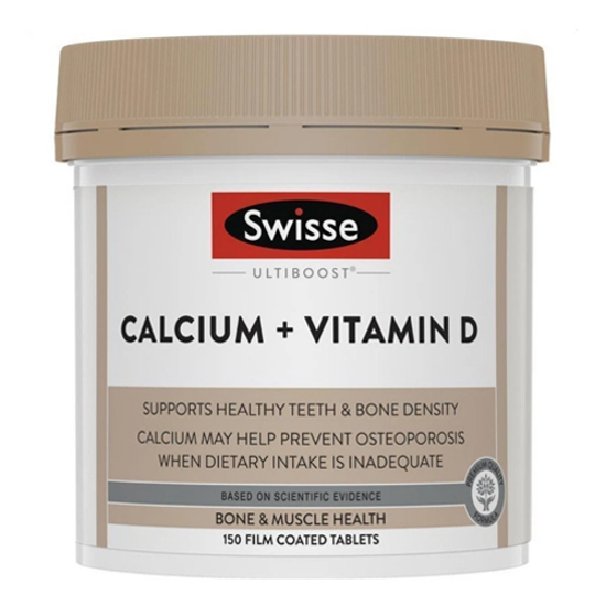 Swisse Calcium+Vitamin D 150 tables